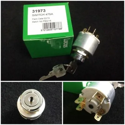 MG MIDGET MkII & IIISPRITE MkIII & IV LUCAS IGNITION SWITCHBARREL & KEYS 2P2 • £20