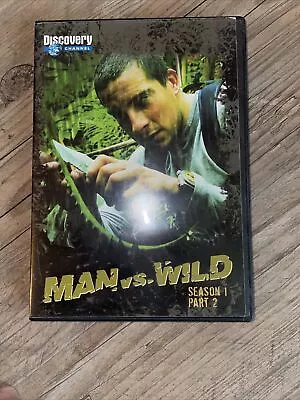 Man Vs Wild - Season 1 Part 2 DVD SET RARE Discovery TV Series Bear Grylls • $15