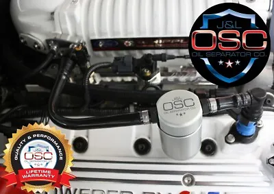 J&L OSC Oil Separator Fits 2007-2014 Ford Mustang GT500 • $169
