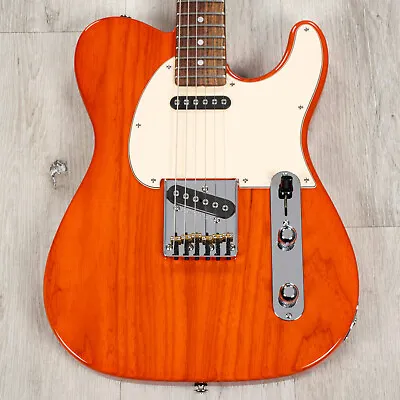 G&L USA ASAT Classic Guitar Caribbean Rosewood Fretboard Clear Orange • $2350