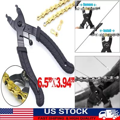 Hand MTB Bike Master Link Pliers Bicycle Clamp Removal Pliers Chain Repair Tool • $8.99