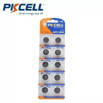 10 X AG13 LR44 SR44 L1154 357 A76 Toy Watch Batteries Button Cells RETAIL • $6.14