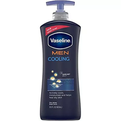 Vaseline Men Cooling Moisture Body Lotion For Men 600 Ml • £47.98