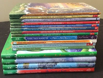 Lot Of 16 Magic Tree House Books: #79-1322283136384755 +3 Extras • $25.49