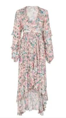 Spell & The Gypsy Size M Sayulita Frill Gown Floral Bohemian • $380