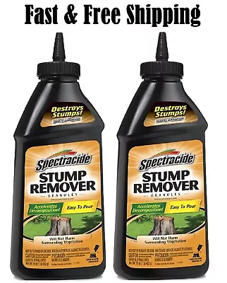 Spectracide 1 Lb Bottle Stump Remover Tree Stump Decomposition -2pk • $26.95