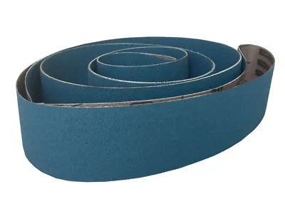 Sanding Belts 2 X 132 Zirconia Cloth Sander Belts (6 Pack 80 Grit) • $40.57