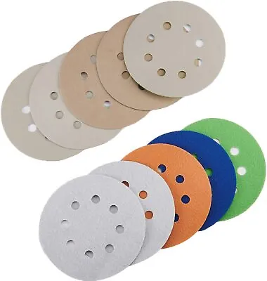 20x 5 Inch Sanding Discs Hook Loop 8-Hole Wet Dry 3000 4000 5000 7000 10000 Grit • $13.29