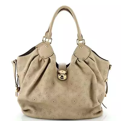 Louis Vuitton L Hobo Mahina Leather Neutral • $991.10