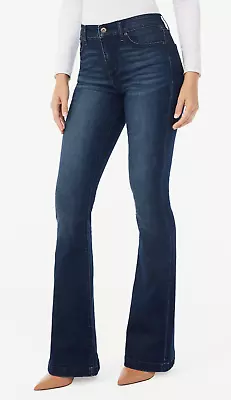 Sofia Jeans By Sofia Vergara Melisa High Rise Flare Various Sizes Dark Wash NEW • $24.99