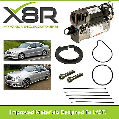 Mercedes E Class W211 WABCO AIR SUSPENSION COMPRESSOR PISTON RING REBUILD KIT • $25.11