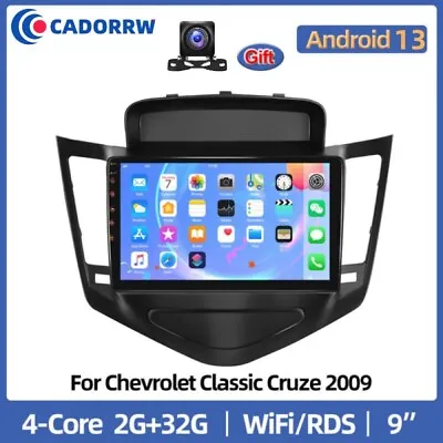 For Chevrolet Cruze 2009-2014 9  Android 13 Car Radio GPS Navi BT USB Head Unit • $189.99