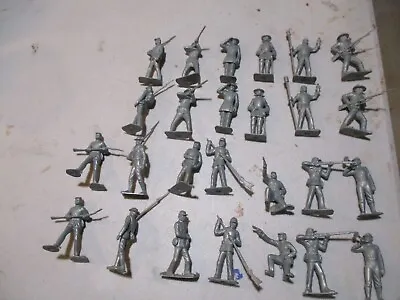 Marx Plastic 60mm Warriors Of The World ACW Infantry Figure Lot • $26