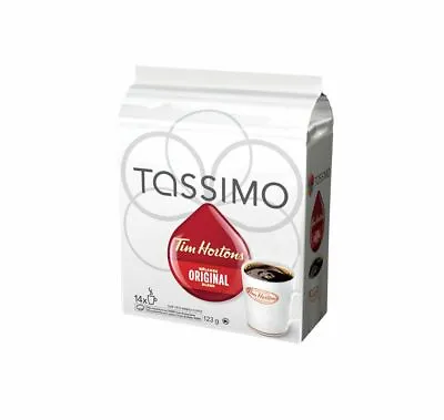 TIM HORTONS TASSIMO ORIGINAL BLEND COFFEE PACK OF 14 T-DISCS FACTORY SEALED X4 • $48.95