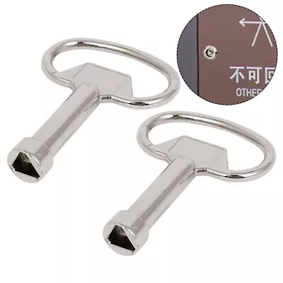 £4.13 • Buy Service Meter Key For Gas Electric Box Cupboard Cabinet Convenient Triangle Key