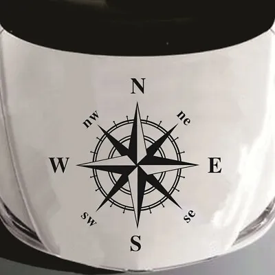 £11.87 • Buy Navigation Compass Style Sticker Car Art Design Vinyl Body Hood Decal Decoration