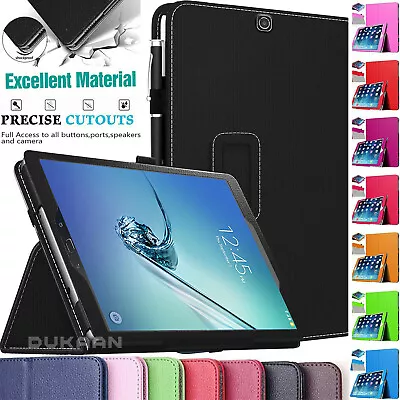 Smart Leather Stand Flip Case Cover For Samsung Galaxy Tab S2 9.7  SM-T810 T815 • £5.96