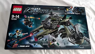 LEGO Ultra Agents - 70164 Hurricane Heist - Psyclone Agent Guard Alien Fly Bike • $98