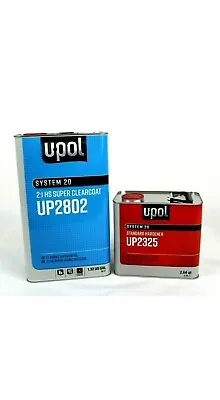 Clear Coat HS Super Clear U-Pol UP2802 Only Or Kit With Hardener 2 To 1 Mix UPOL • $150