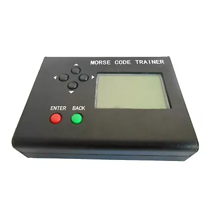 Morse Code Trainer Shortwave Radio Telegraph CW Key Learning Radio With Power NW • $87.99