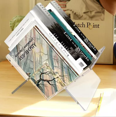 £21.85 • Buy File Magazine Holder Newspaper Basket Storage Rack WaitingRoom Table Floor Stand