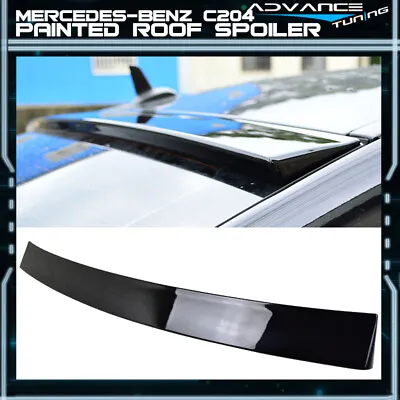 12-15 Benz C204 W204 Coupe Roof Spoiler Painted #197 Obsidian Black Metallic • $78.99