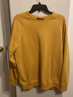 H&M Gold Sweatshirt 24” P2P 28” Length Ladies Large EUC • $10