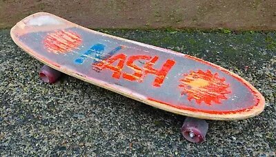 Vintage Nash Wood Skateboard Sidewalk Surfboard 1960's Original Wheels • $129