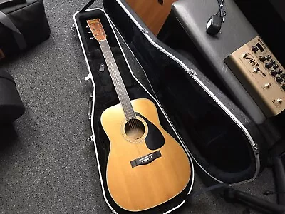 Yamaha FG-340ii Vintage Acoustic Dreadnought Guitar Made In Taiwan V.good W/case • $750