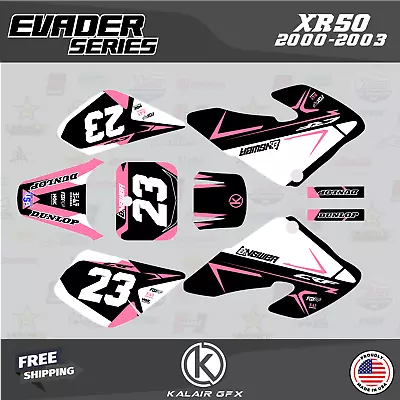 Graphics Kit For Honda XR50 (2000-2003) XR 50 Evader - Pink • $48.99