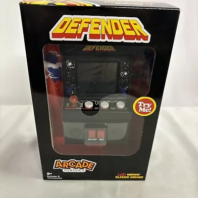 Mini Arcade Defender #17 Classic Midway Handheld Electronic Game Retro Fun New • $19.95