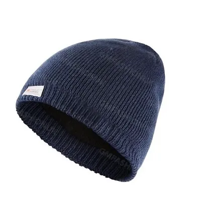 Thinsulate BLUE Men's Waterproof Beanie Warm Windproof Hat 3M Wind Thermal • £12.95