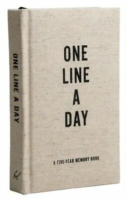 £16.54 • Buy Canvas One Line A Day: A Five-Year Memory Journal Diary (Hardcover, 2019)