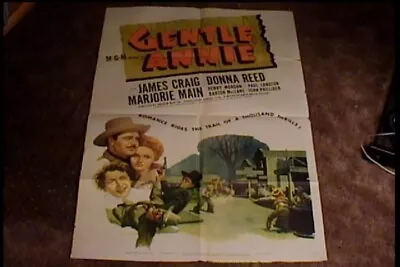 Gentle Annie Original Movie Poster 1945  Donna Reed Marjorie Main  • $140