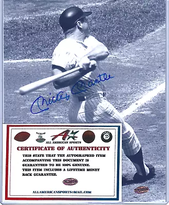 Mickey Mantle Signed 8X10  Photo With COA • $300