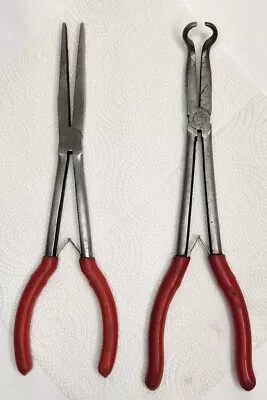 Mac Tools Pliers Set 11in Long Reach Needle Nose And Hose Pliers • $54.99