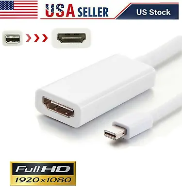 Thunderbolt Mini Display Port DP To HDMI Adapter Cable For MacBook Pro Air Mac • $2.35