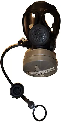 Israeli M15 Gas Mask Hydration Tube And NBC Filter NEW ADULT Large Size 1 • $99.98