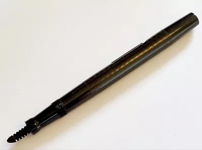 Swan Self-Filler Brown Chased Fountain Pen Barrel Etc • £10.99