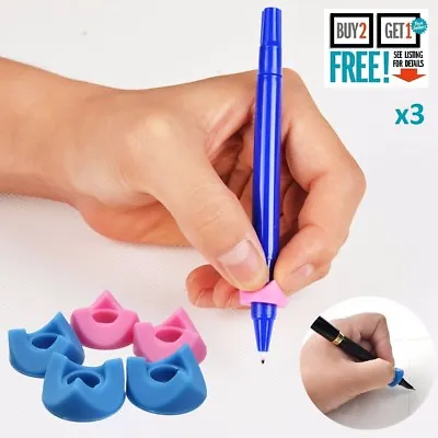 £1.49 • Buy 3PCS / Set Kids Pencil Holder Pen Writing Aid Grip Posture Correction Tool Gifts
