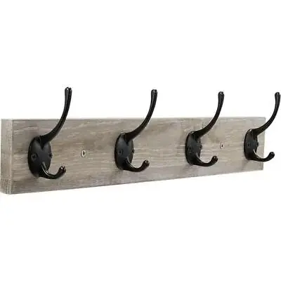5Pcs Wall Hooks Coat Hooks Hooks For Hanging Towels Clothes Robes Double-... • $6.99