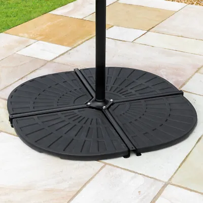 Harrier Cantilever Parasol Base Weights | SOLID CONCRETE STAND • £24.99