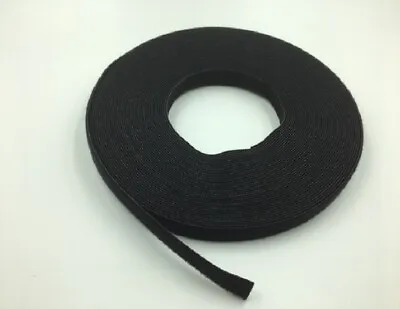 VELCRO® ONE-WRAP® - Double Sided Tape - 1mt X 12.5mm - Black • $7.95