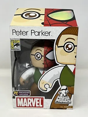 Mighty Muggs Marvel Peter Parker Previews SDCC Exclusive Hasbro Open Box • $40
