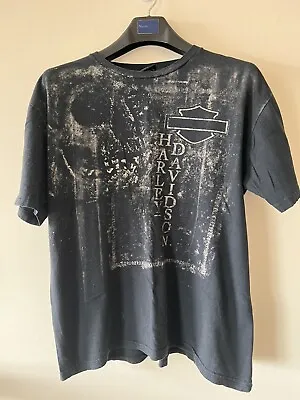 Harley Davidson T-Shirt - Powder Keg HD - Mason Ohio - Black - See Measurements • $12.99