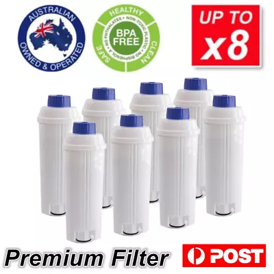 8pcs Replacement Water Filter For Delonghi Automatic Coffee Machine ECAM22110SB • $18.88