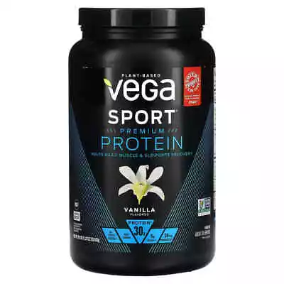 Vega - Vega Sport Premium Plant-Based Protein Powder Vanilla - 29.2 Oz. • $89.26