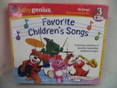 Favorite Children's Song - Audio CD By Baby Genius - VERY GOOD • $4.99