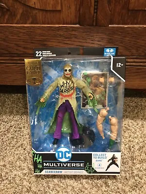 Dc Macfarlane Gold Label Jokerized Scarecrow Dark Knight Figure Batman Baf Bane • $8.99