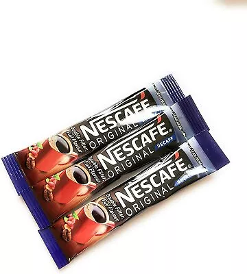 Nescafé Original Decaff Decaffeinated Sachets Sticks Instant Coffee Single Serve • £5.99